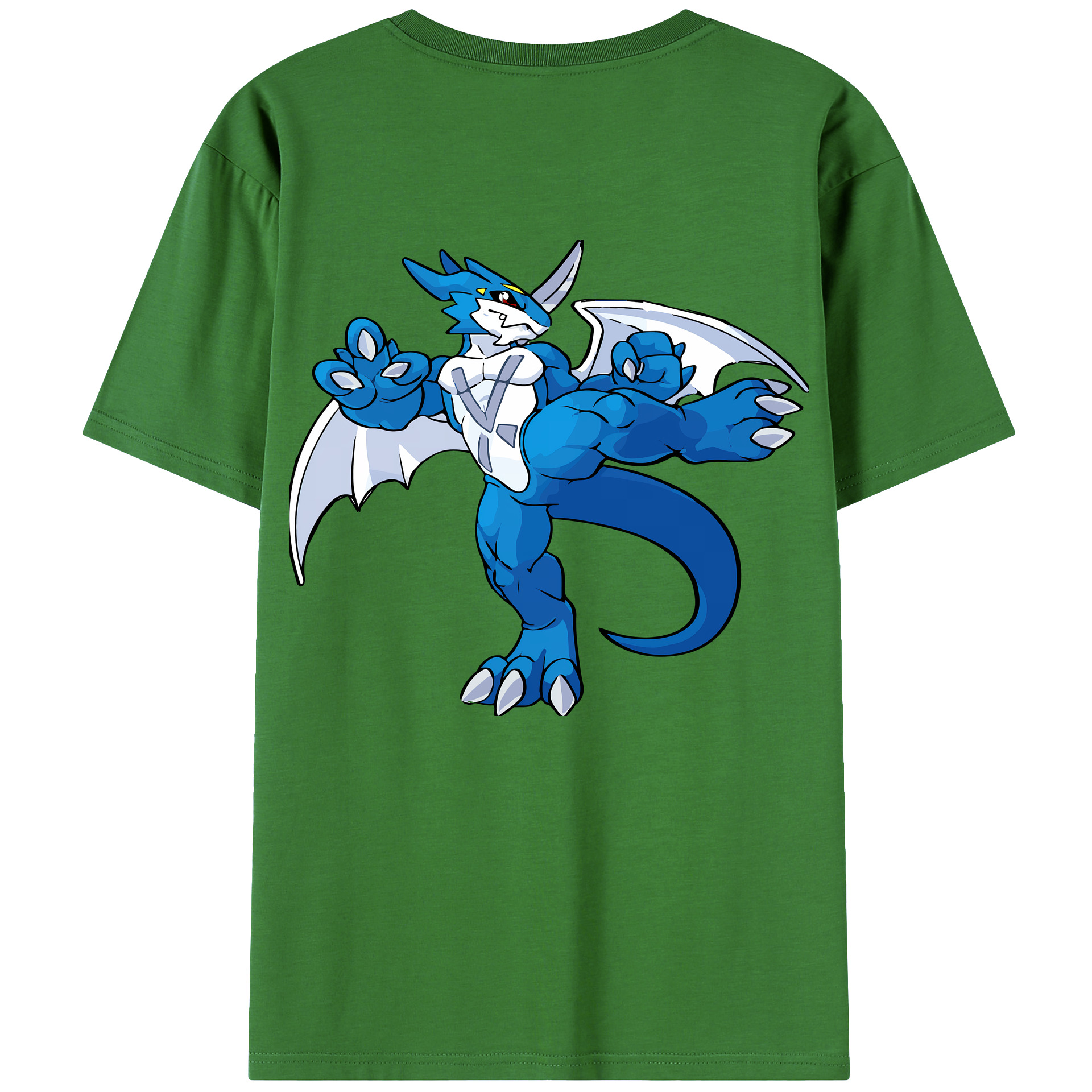 （画像用） Digimon デジタルモンスター/デジモン レディース半袖Tシャツ(バックプリント)